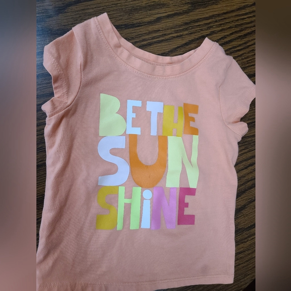 Baby Summer Outfit Set: Cat & Jack Top + Bluey Shorts 12M - Picture 2 of 8